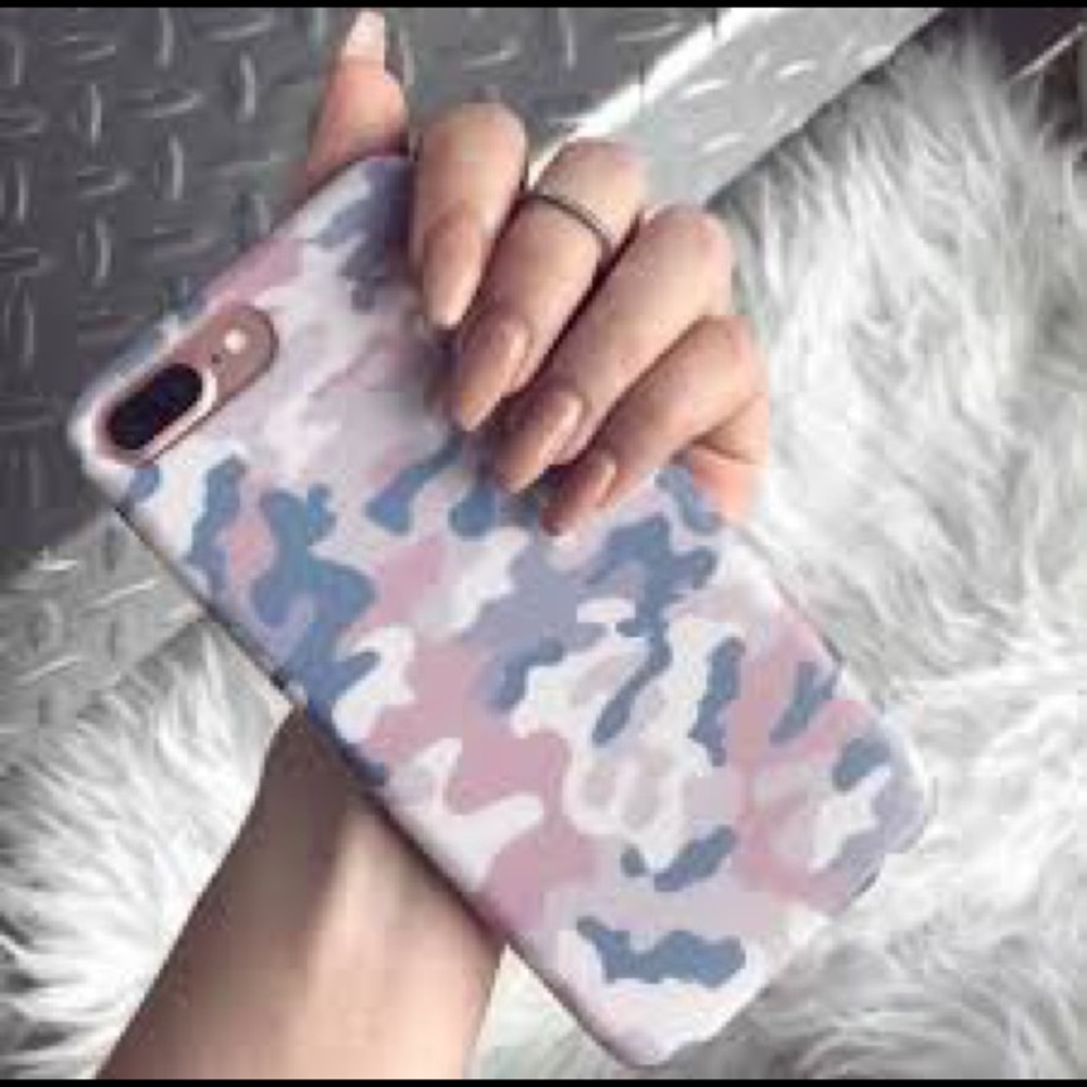 Velvet Caviar iPhone Case 6/6s Plus- Nude Camo Cell Phone Case - Picture 2 of 9